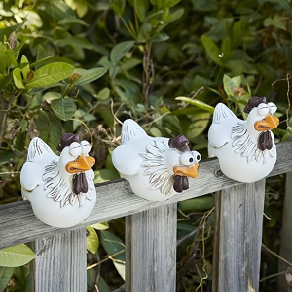 Creative Hen Resin Garden Ornament