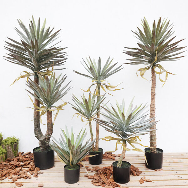 Artificial Agave Sisal Bonsai Plant - Image 4