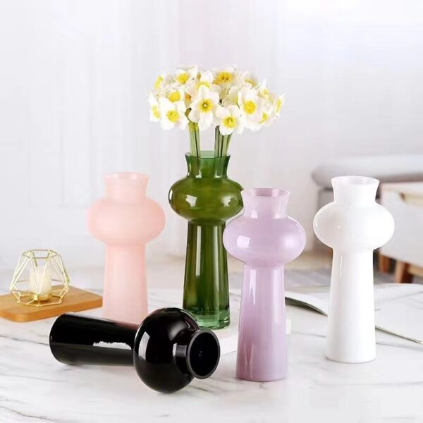 Romantic French Elegant Glass Hydroponic Vase - Image 4