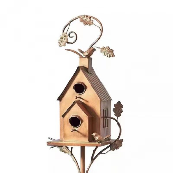 Metal Bird House Bracket