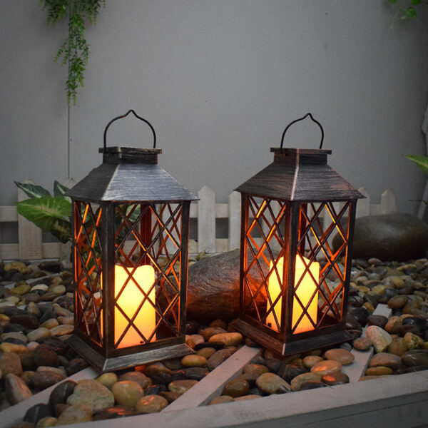 Solar Candle Palace Hanging Lamp