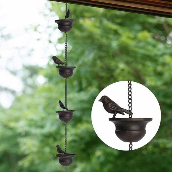 Bird Wind Bell Pendant - Image 3