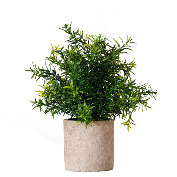 Customizable Artificial Green Potted Plant - Image 4