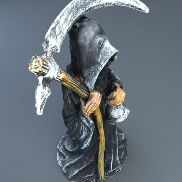 New Harvester Skull Resin Sculpture - Image 3