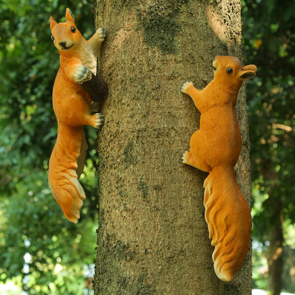 Outdoor Garden Simulation Squirrel Decoration - Image 3